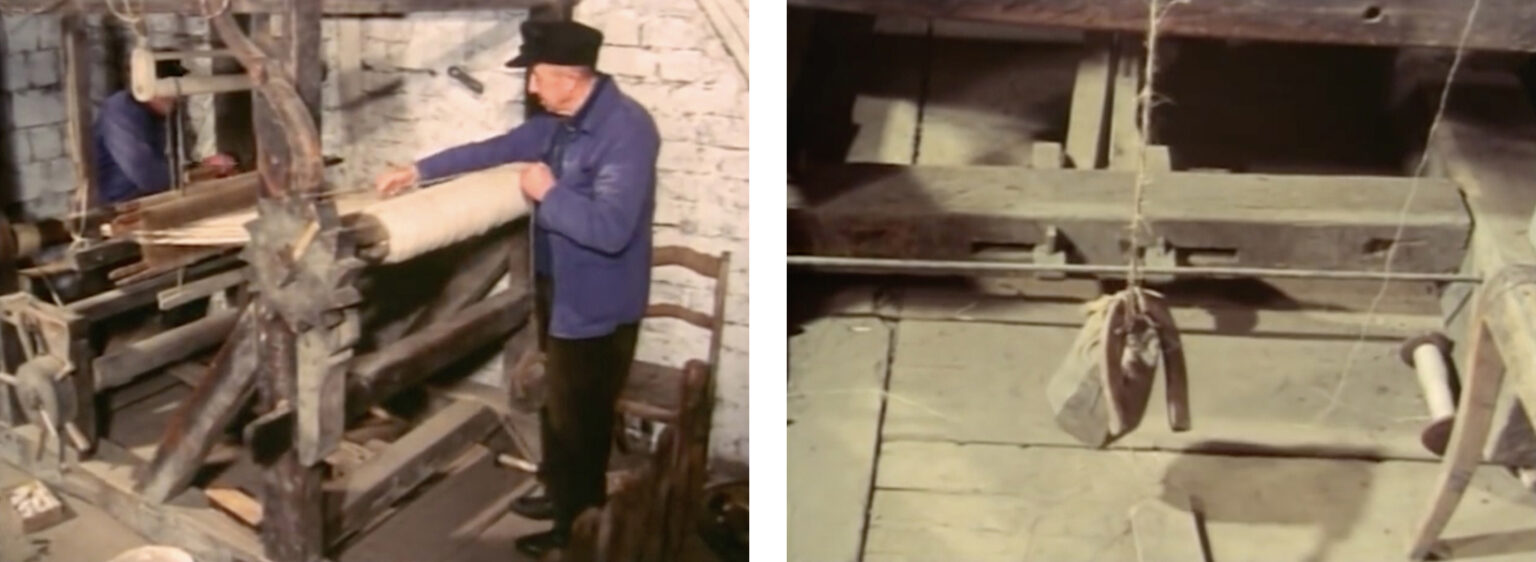 Rural Linen Weaving in Germany Part 4 Weaving the Cloth Max Mosscrop